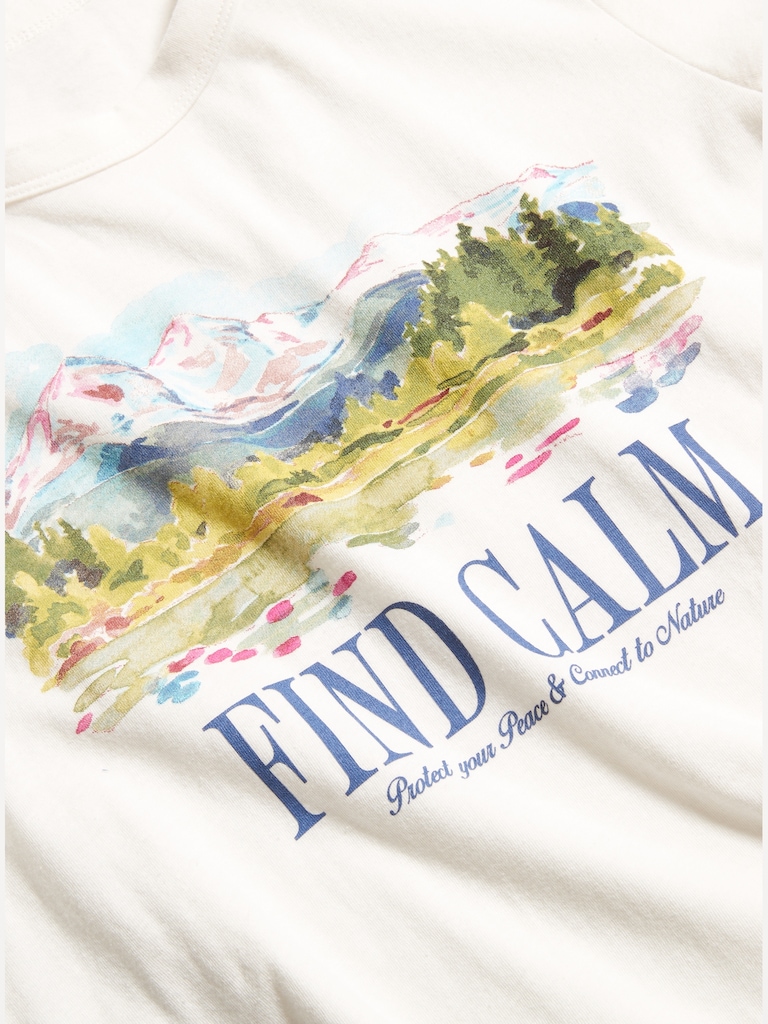 EveryWear Crew-Neck Graphic T-Shirt