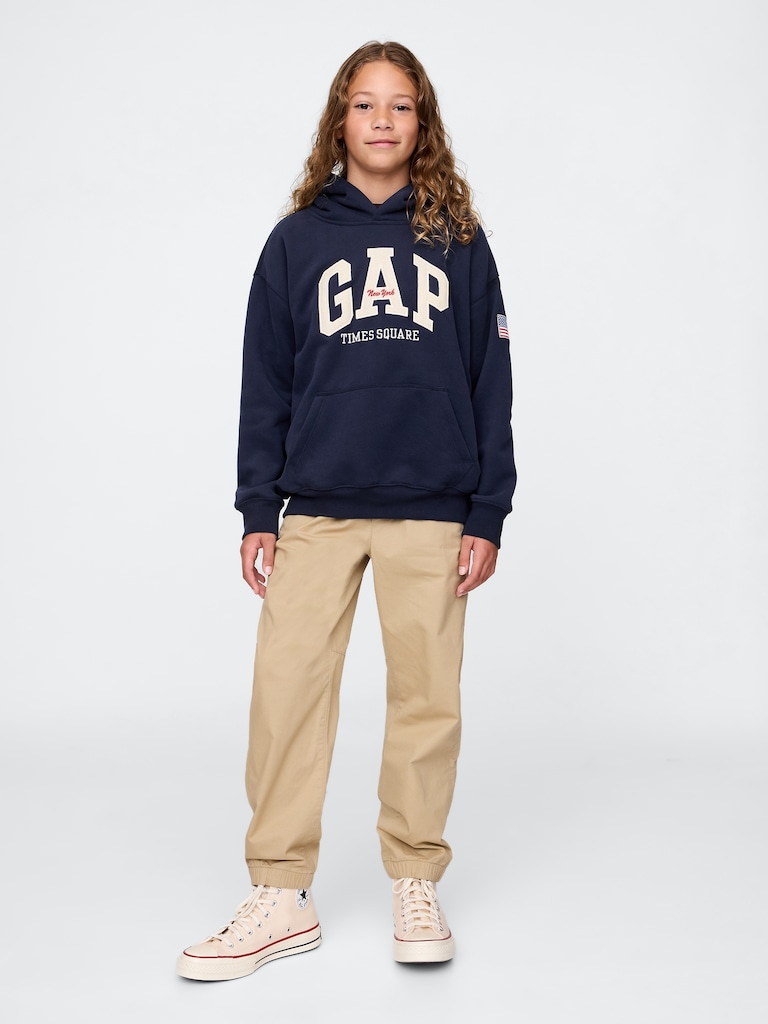 Kids VintageSoft NYC Times Square Hoodie