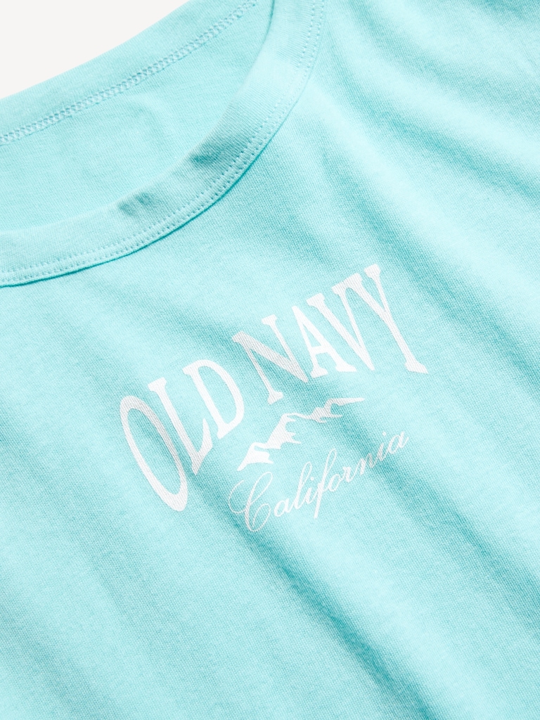 Crew-Neck Logo-Graphic T-Shirt