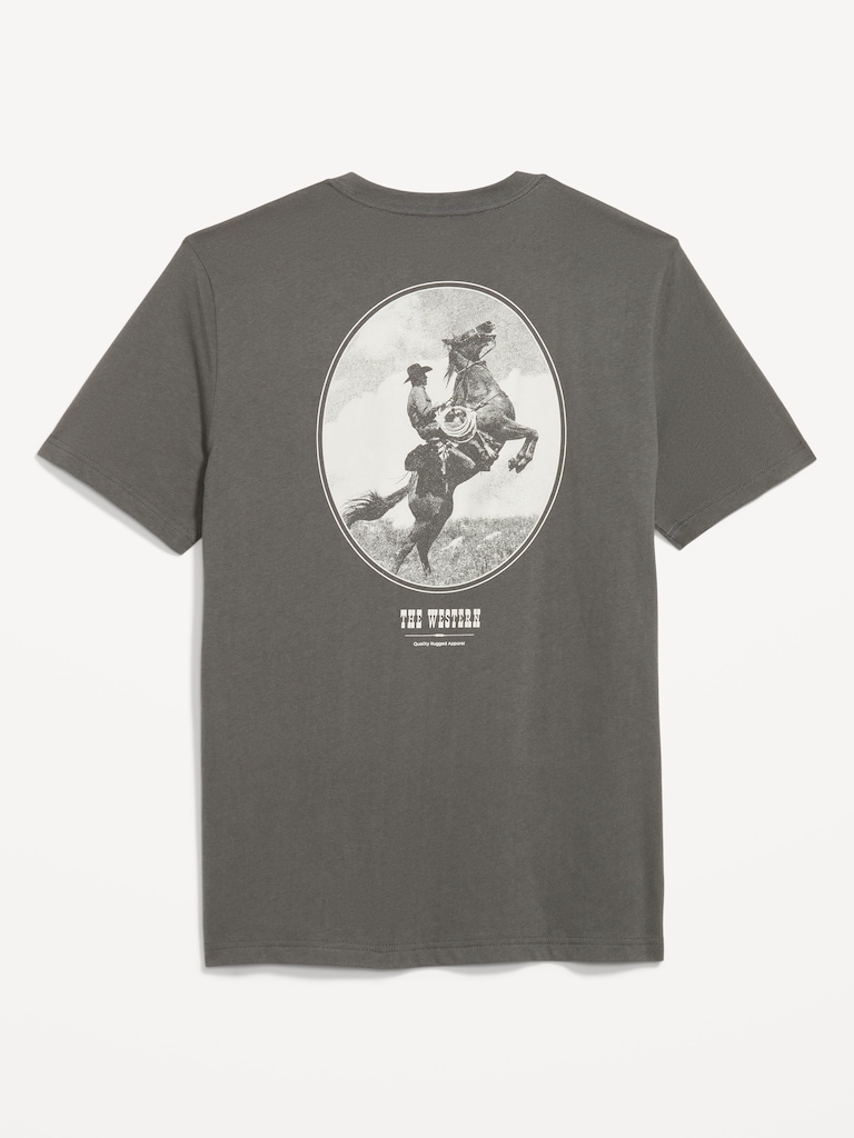 Crew-Neck Graphic T-Shirt