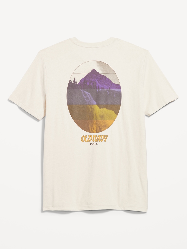 Crew-Neck Logo-Graphic T-Shirt