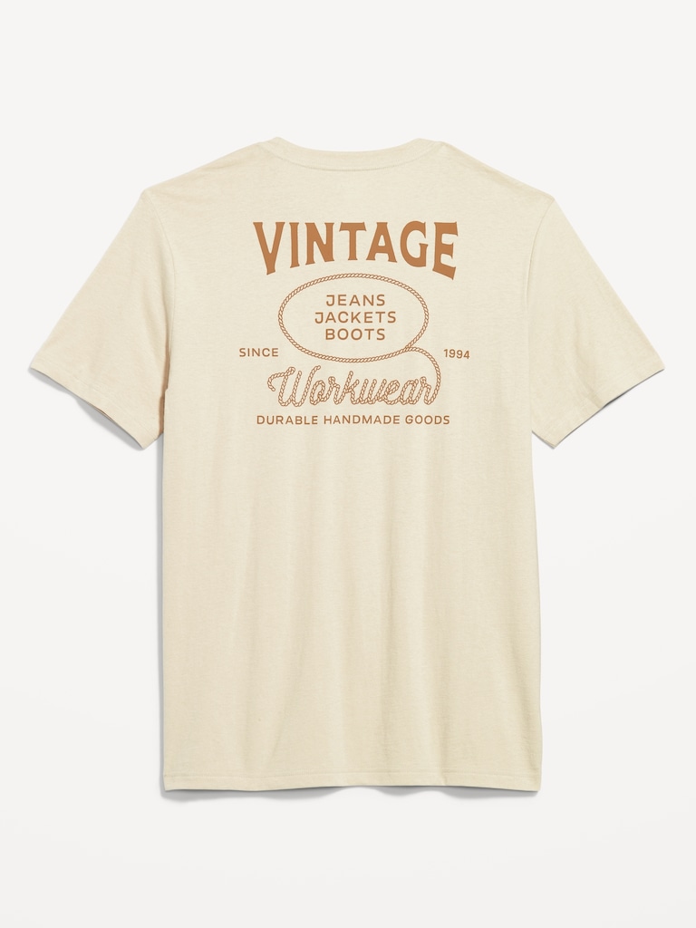 Crew-Neck Graphic T-Shirt