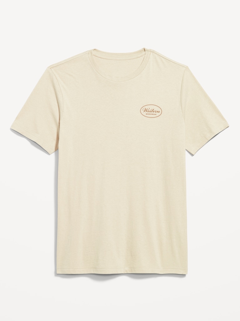 Crew-Neck Graphic T-Shirt