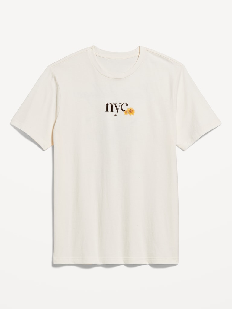 Crew-Neck Graphic T-Shirt