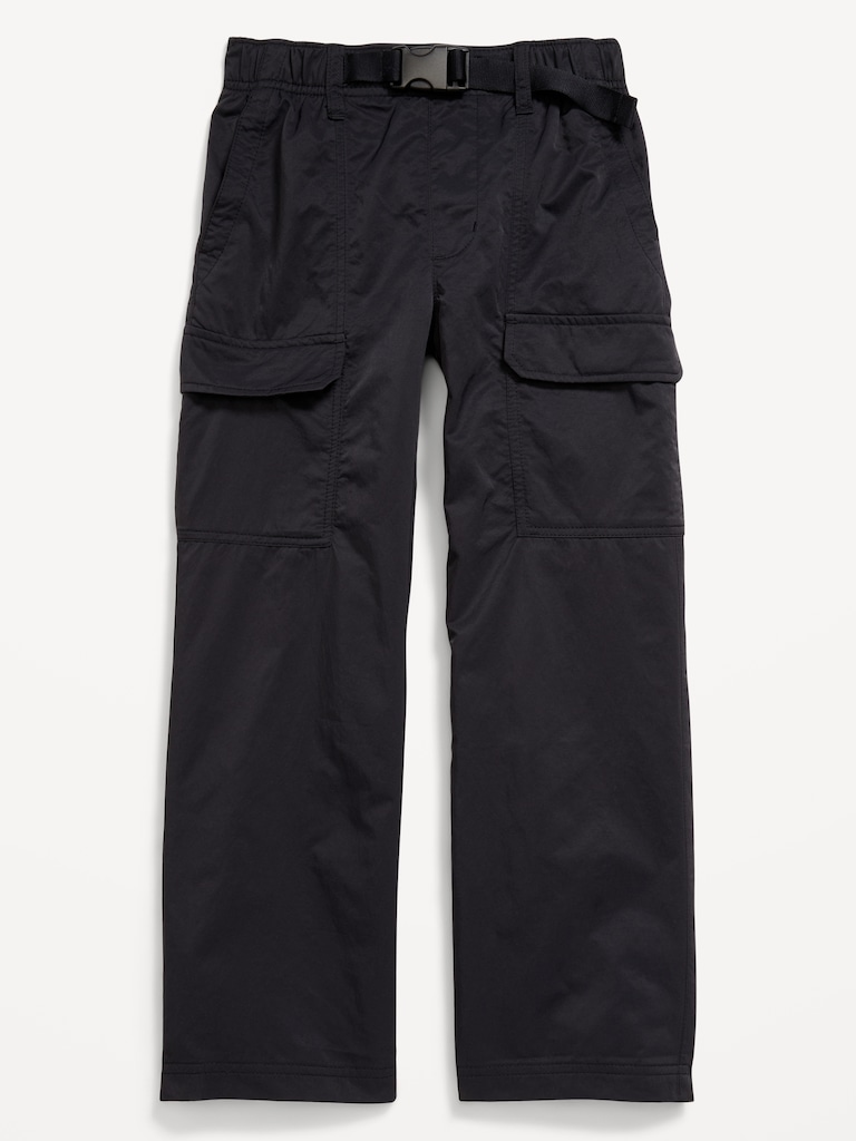 Super Baggy Belted Pull-On Cargo Pants for Boys