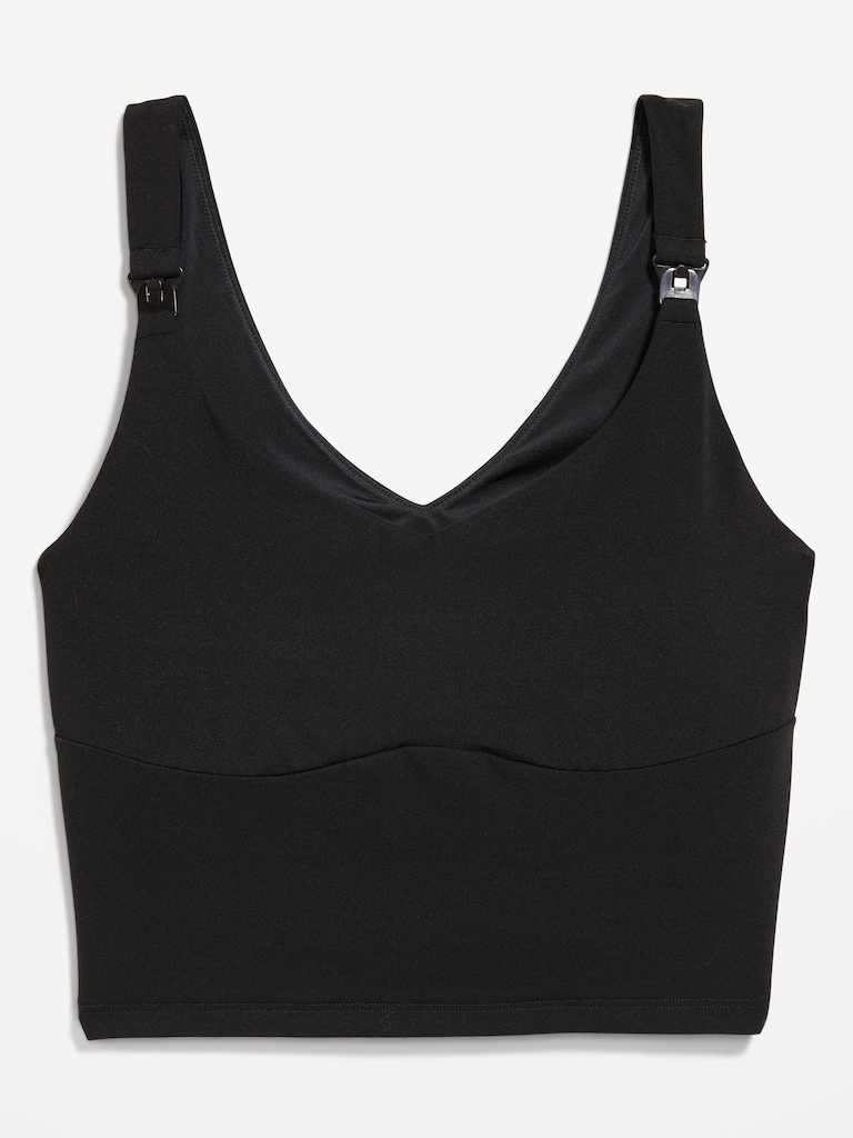 Maternity Light Support StudioSmooth Longline Nursing Bra