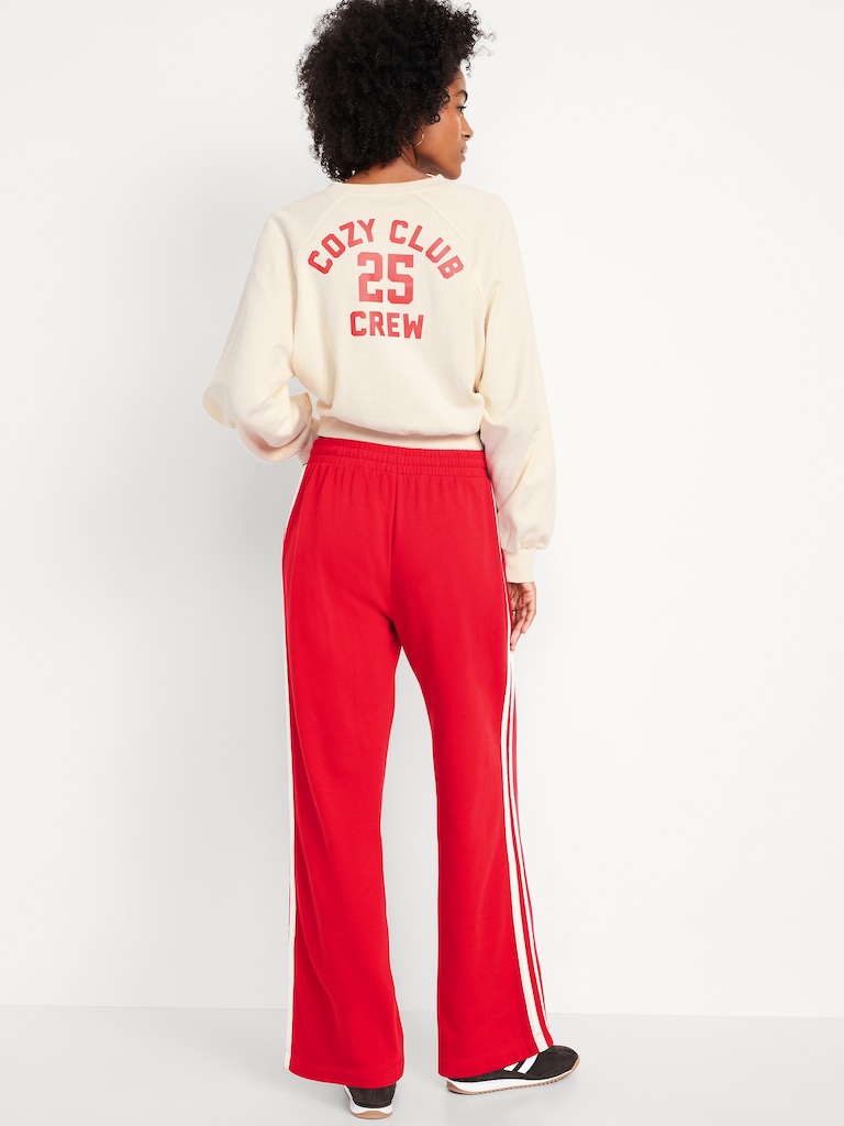 High-Waisted SoComfy Wide-Leg Sweatpants