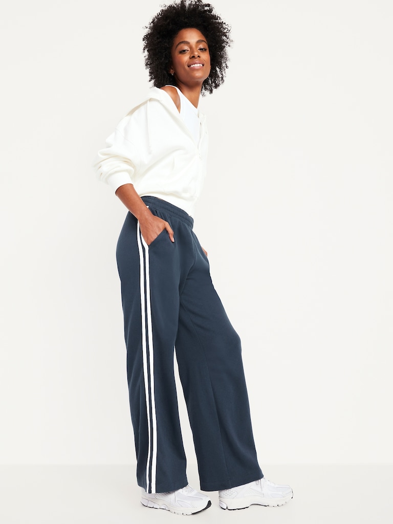 High-Waisted SoComfy Wide-Leg Sweatpants