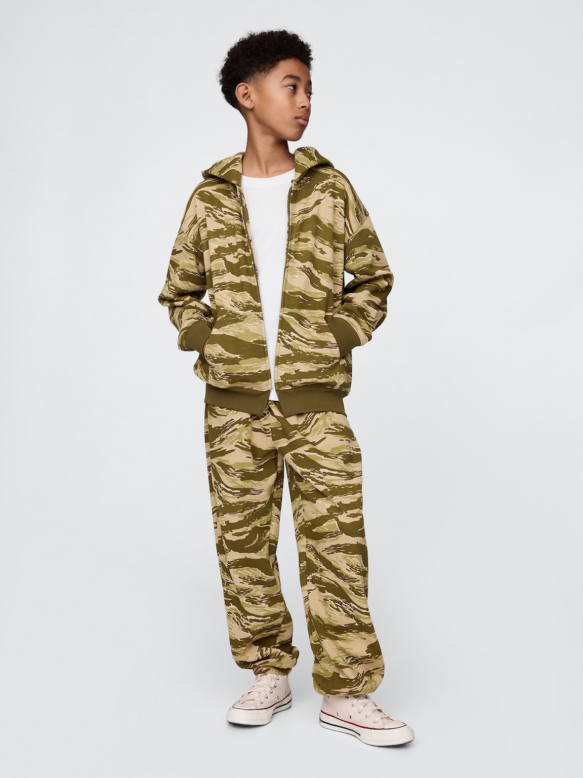 Kids VintageSoft Zip Hoodie