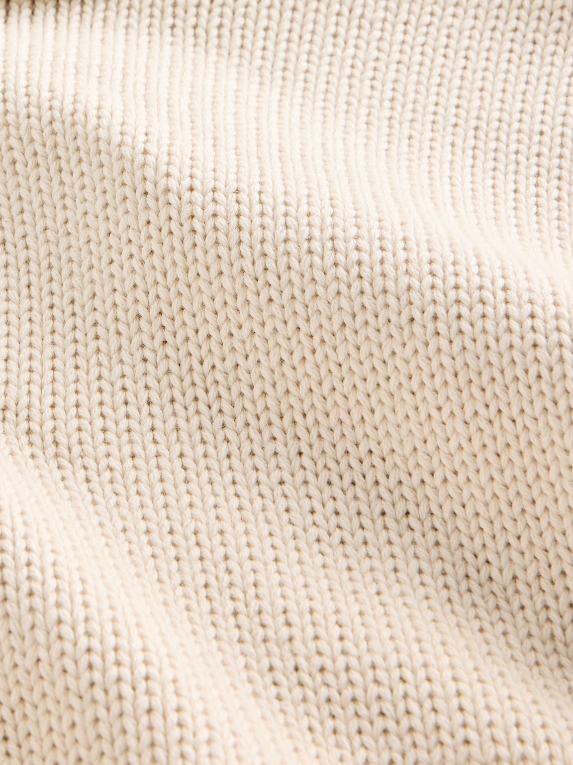 100% Cotton Oversized Mockneck Sweater