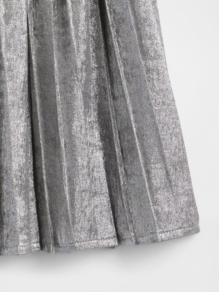 Kids Metallic Shine Skirt