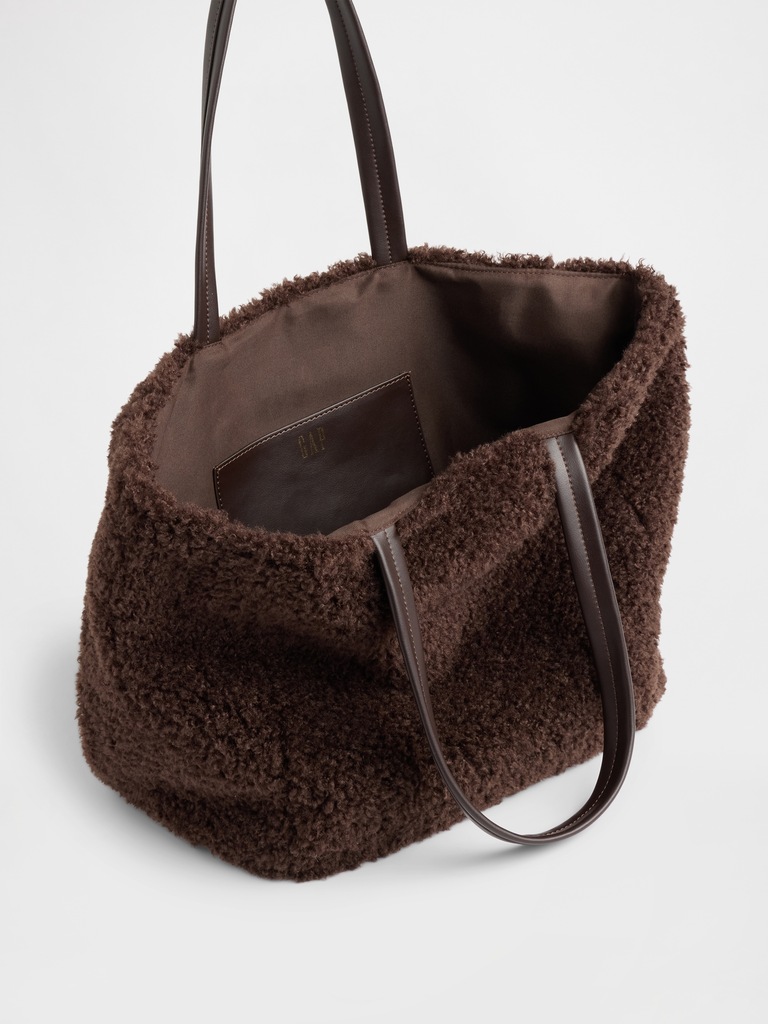 Faux-Fur Tote Bag