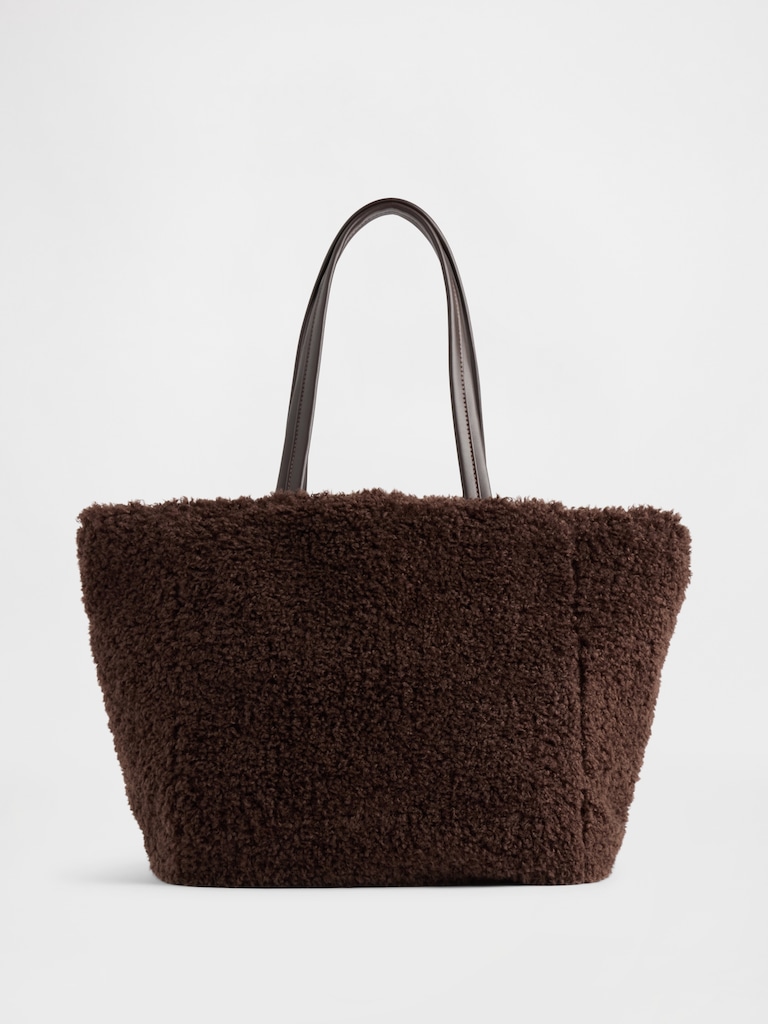 Faux-Fur Tote Bag
