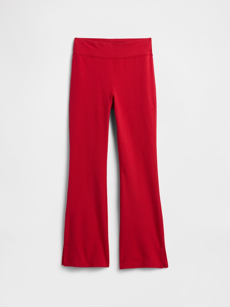 Kids Stretch Jersey Flare Leggings