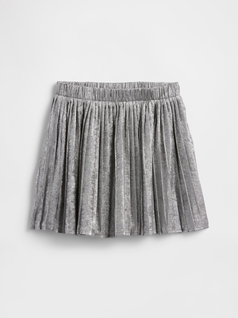 Kids Metallic Shine Skirt