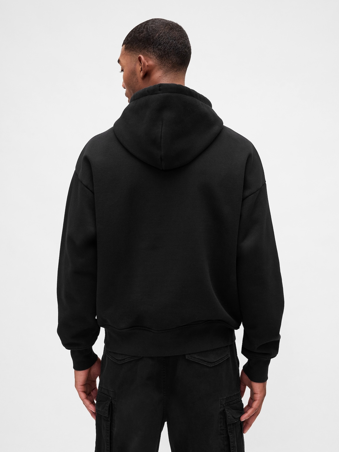 Extra Heavyweight French Terry Oversized Logo Hoodie