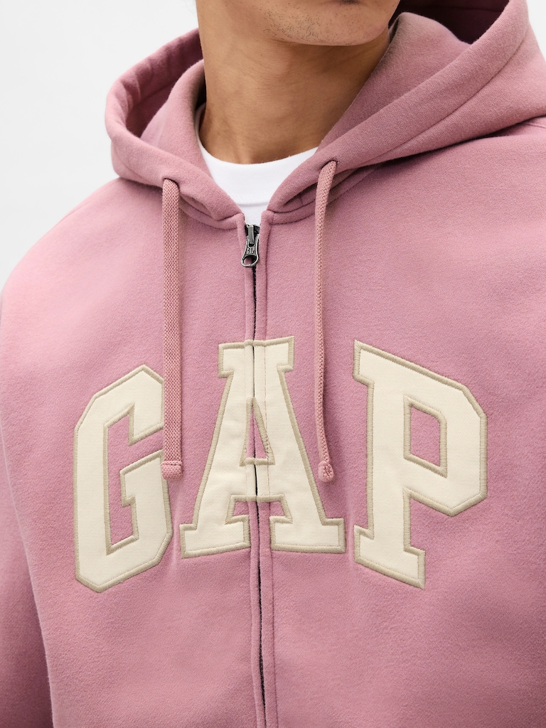 Adult VintageSoft Arch Logo Full-Zip Hoodie