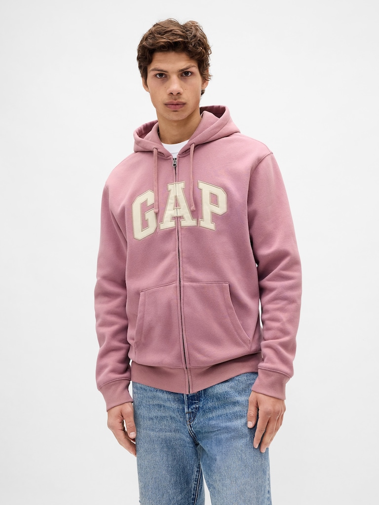 Adult VintageSoft Arch Logo Full-Zip Hoodie