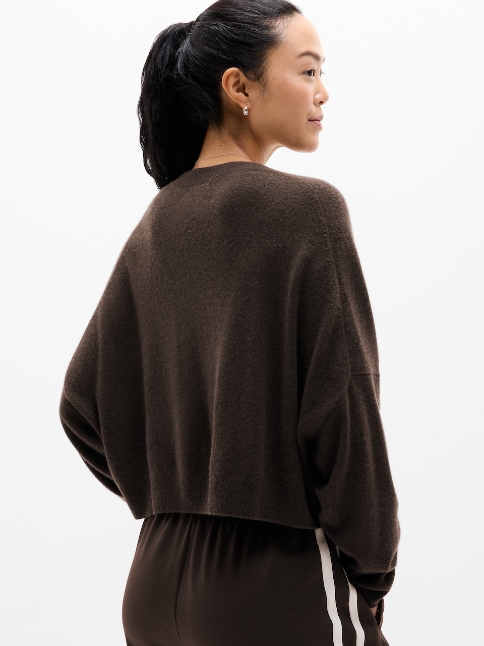 Luxe Wool Cashmere Crew Sweater