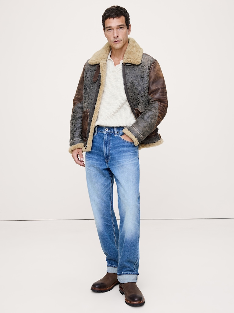 Shearling Flight Jacket
