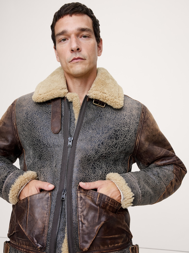 Shearling Flight Jacket