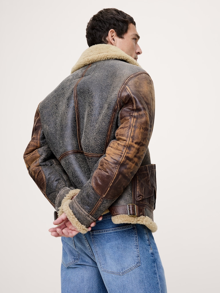 Shearling Flight Jacket