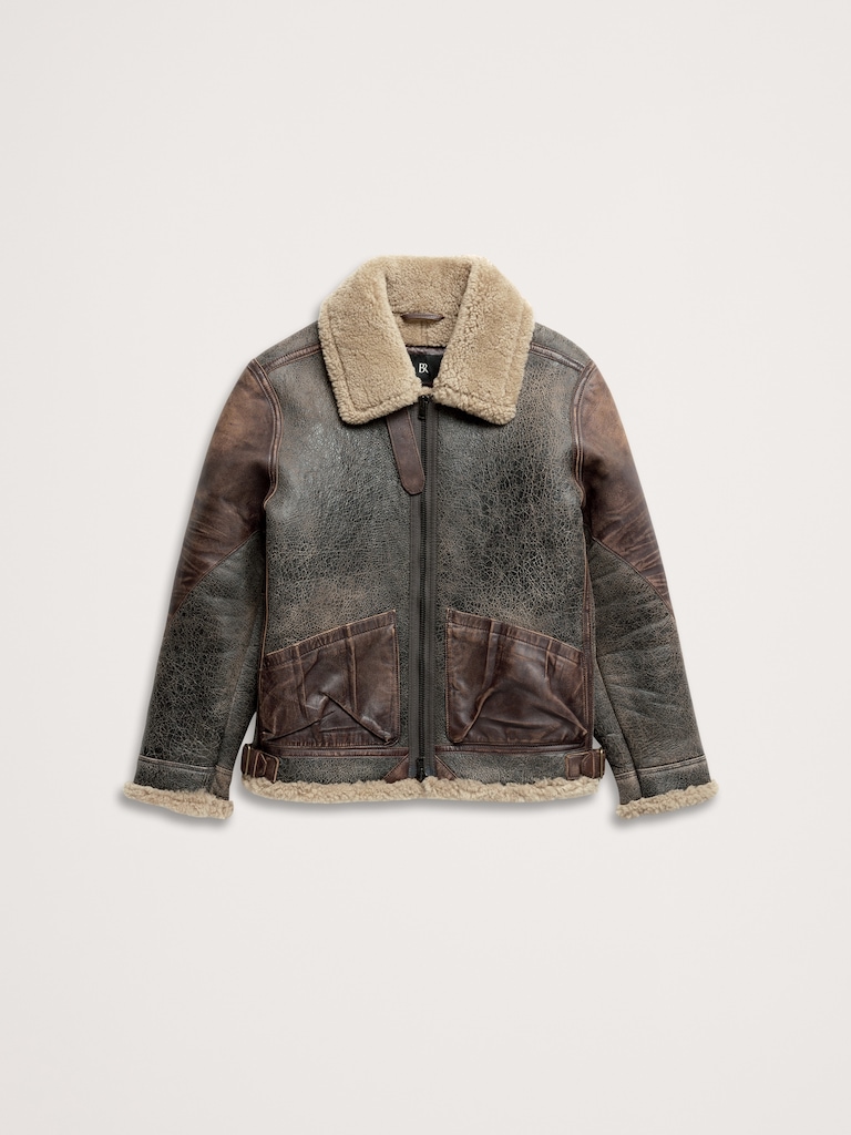 Shearling Flight Jacket
