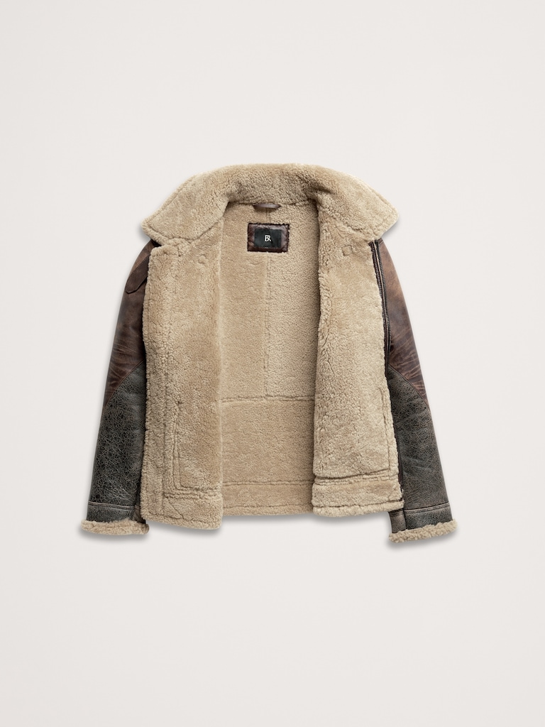 Shearling Flight Jacket