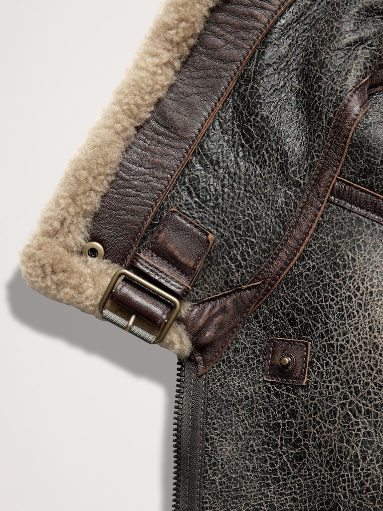 Shearling Flight Jacket