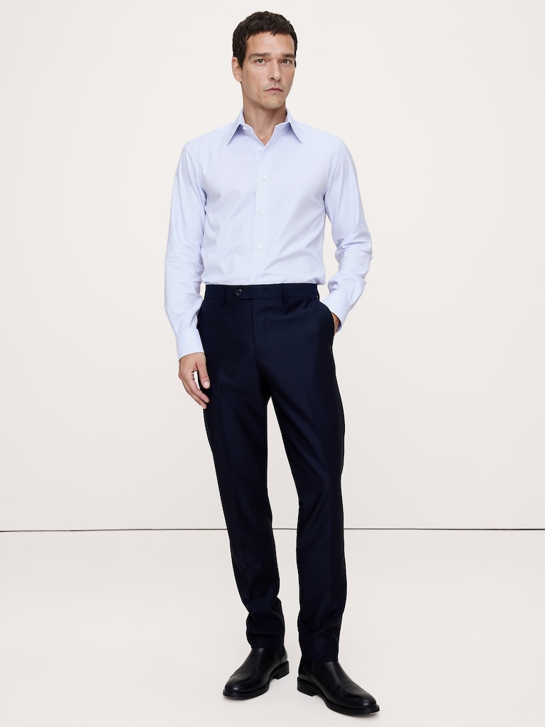 Slim-Fit Wrinkle-Resistant Dress Shirt