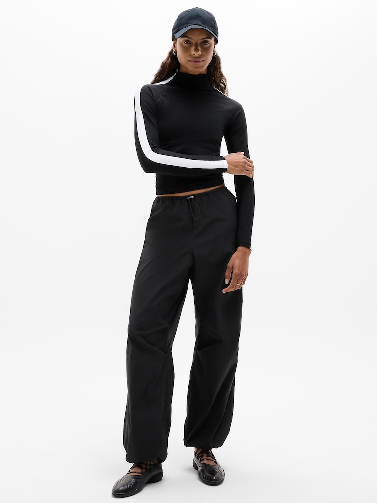 Renew Seamless Mock Neck Top