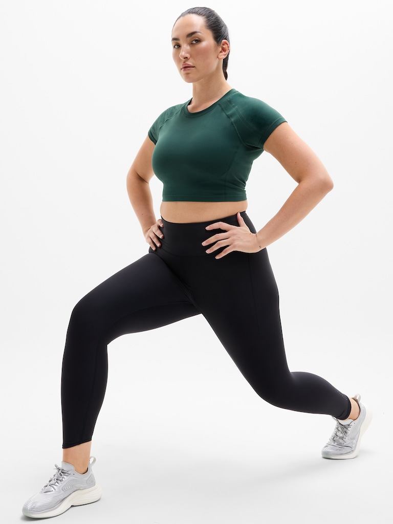 Momentum Flex Crop Tee