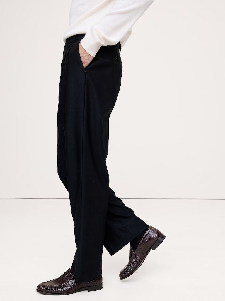 Leather Moc-Toe Loafer