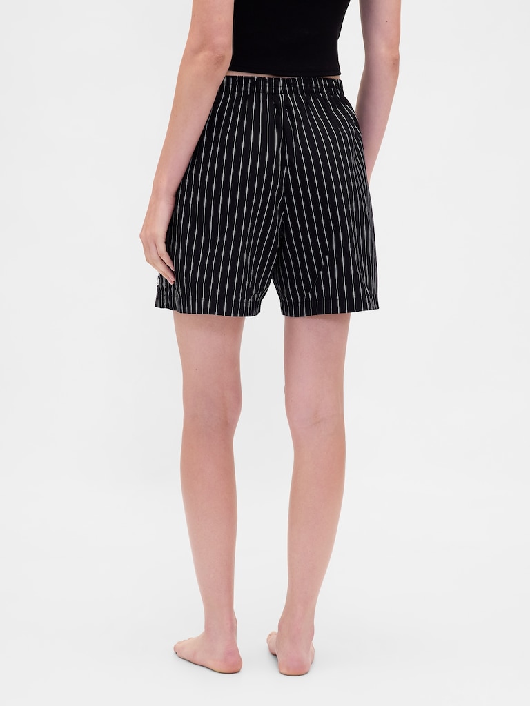 Gap × Disney Tim Burton’s The Nightmare Before Christmas Adult Organic Cotton Stripe Skull Boxers