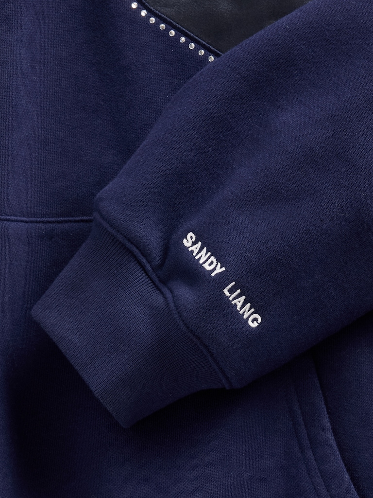Gap × Sandy Liang Adult Heavyweight Bow Oversized Hoodie