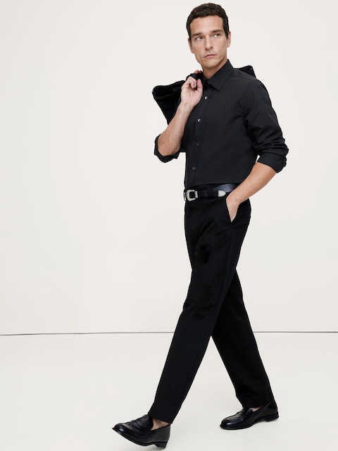 Men's Black Dress Shirts