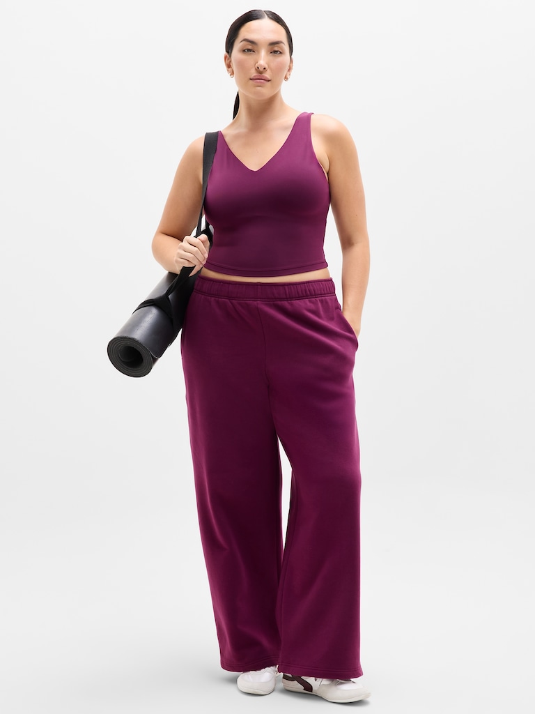 Transcend V-Neck Crop Sports Bra D-DD