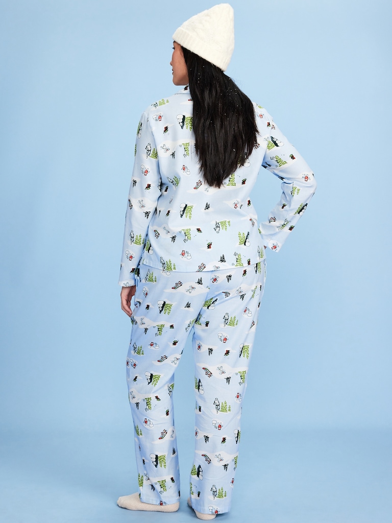 Old Navy x Star Wars Printed Flannel Pajama Set for Women