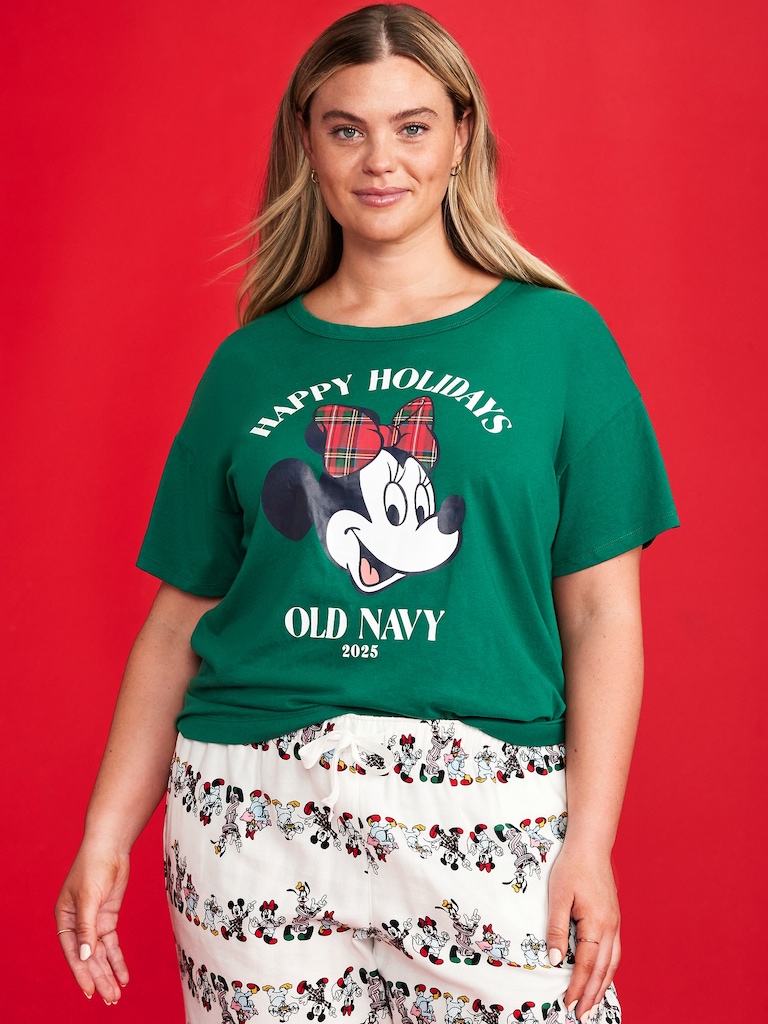 Old Navy x Disney Logo-Graphic T-Shirt for Women