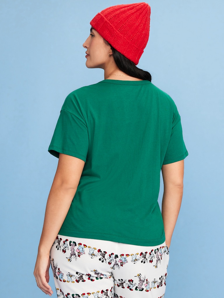 Old Navy x Disney Logo-Graphic T-Shirt for Women
