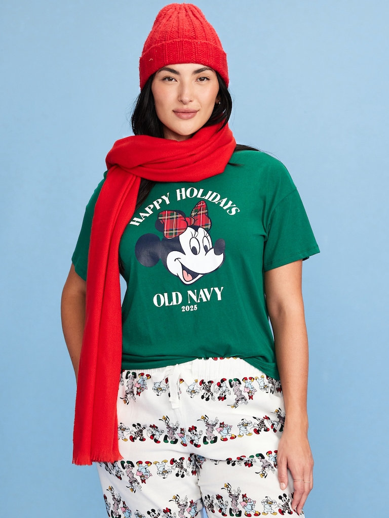 Old Navy x Disney Logo-Graphic T-Shirt for Women