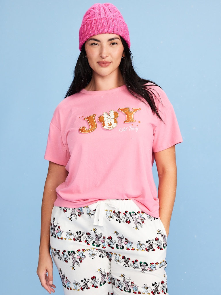 Old Navy x Disney Minnie Mouse Holiday-Graphic T-Shirt for Women