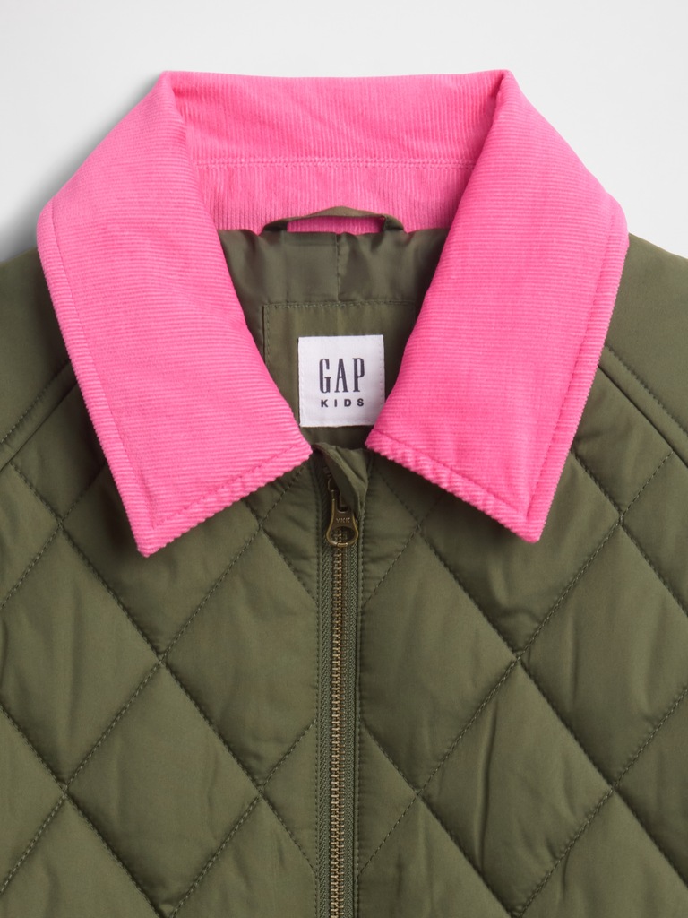 Kids Quilted Barn Jacket