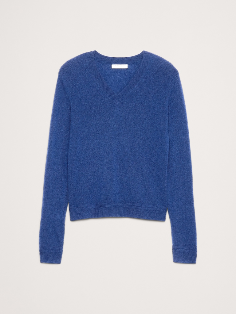 Lightweight Cashmere V-Neck Sweater