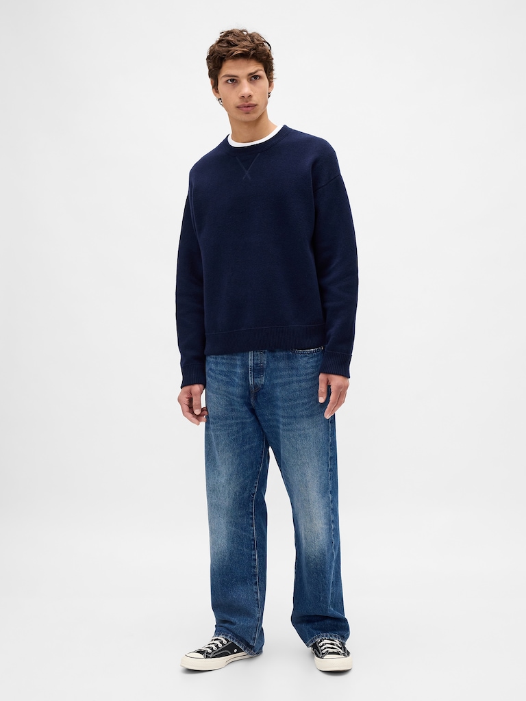 Heavyweight CashSoft Crewneck Sweater