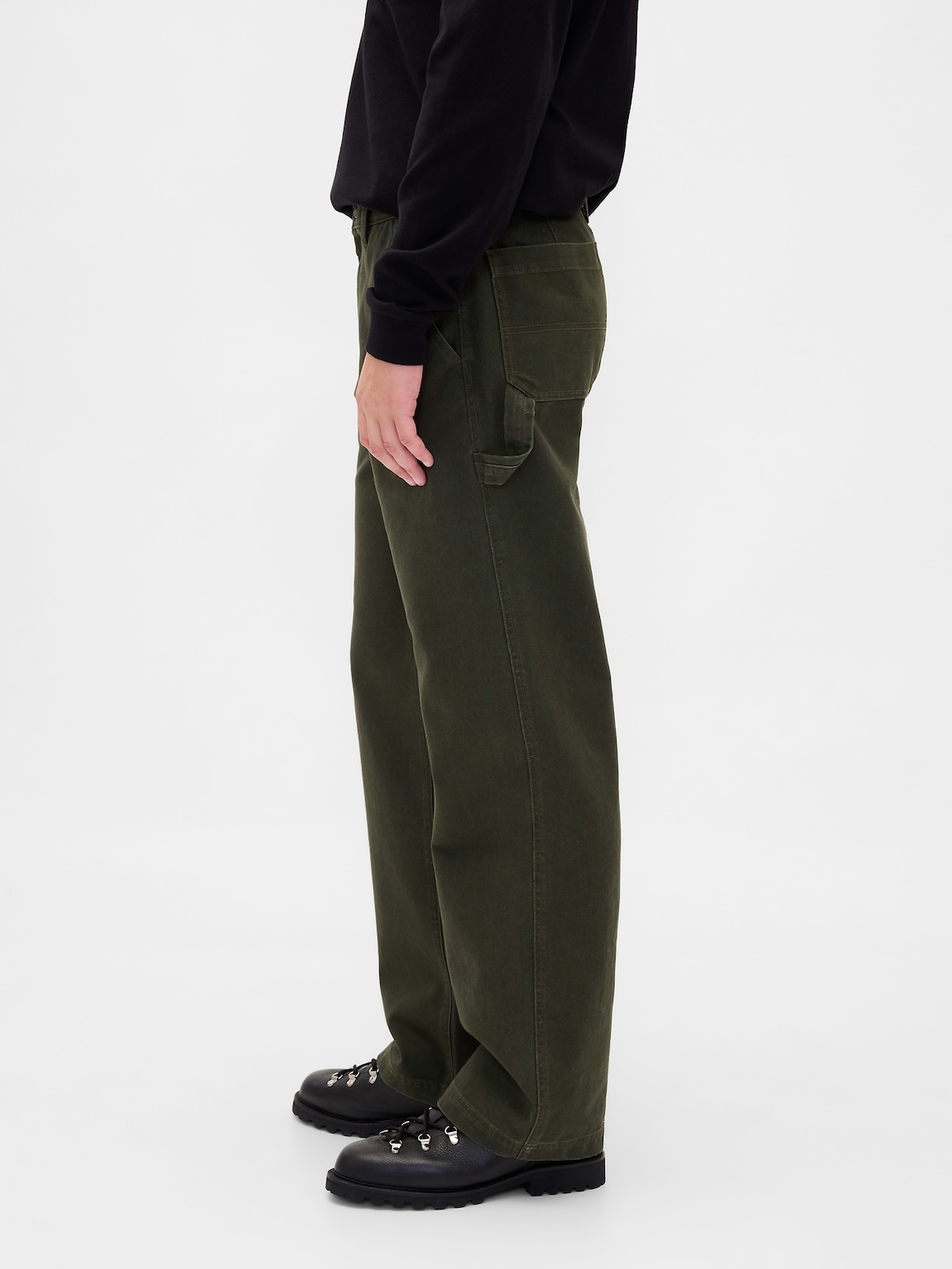Canvas '90s Loose Carpenter Pants