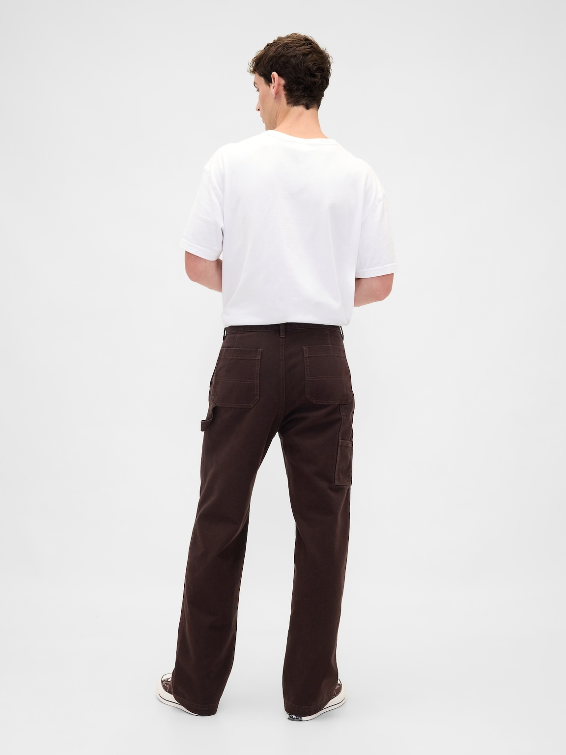 Canvas '90s Loose Carpenter Pants