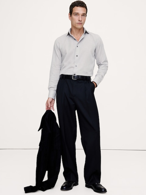 Men's Gray Dress Shirts | Banana Republic Men's Gray Dress Shirts | Banana Republic