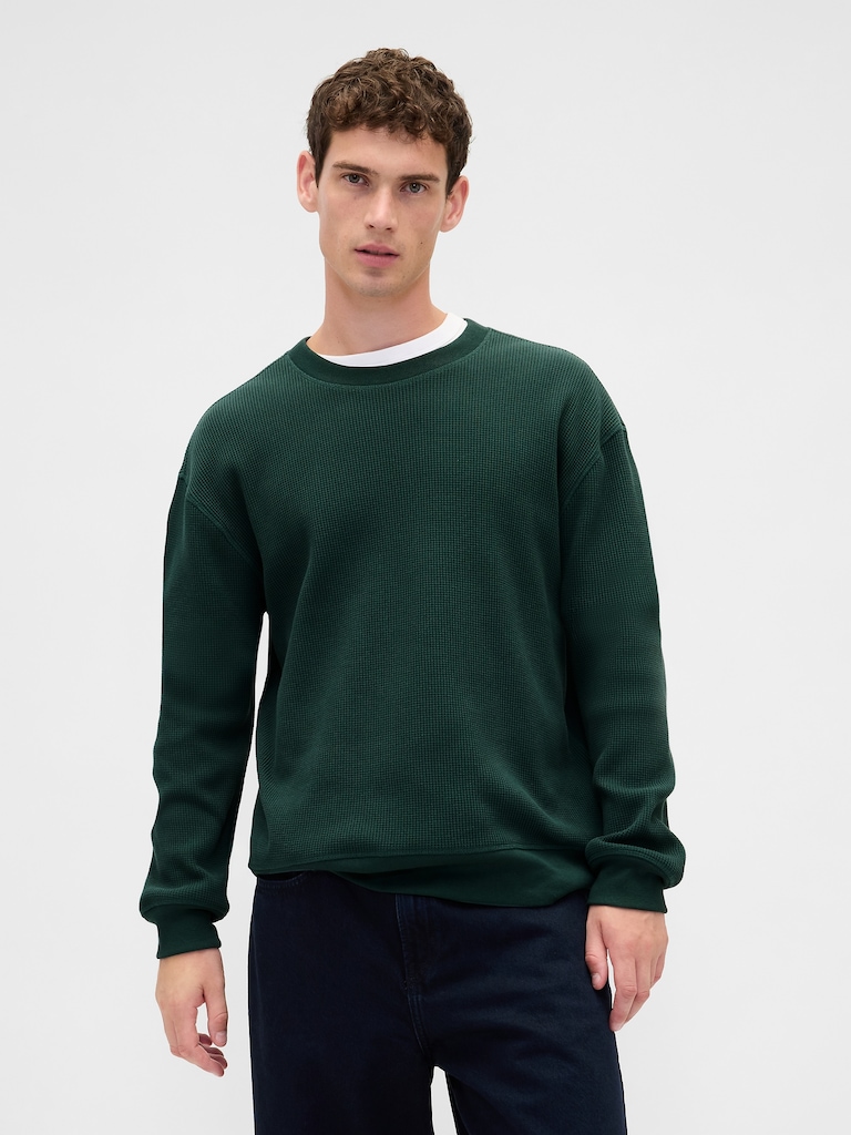 Heavyweight Thermal Oversized T-Shirt