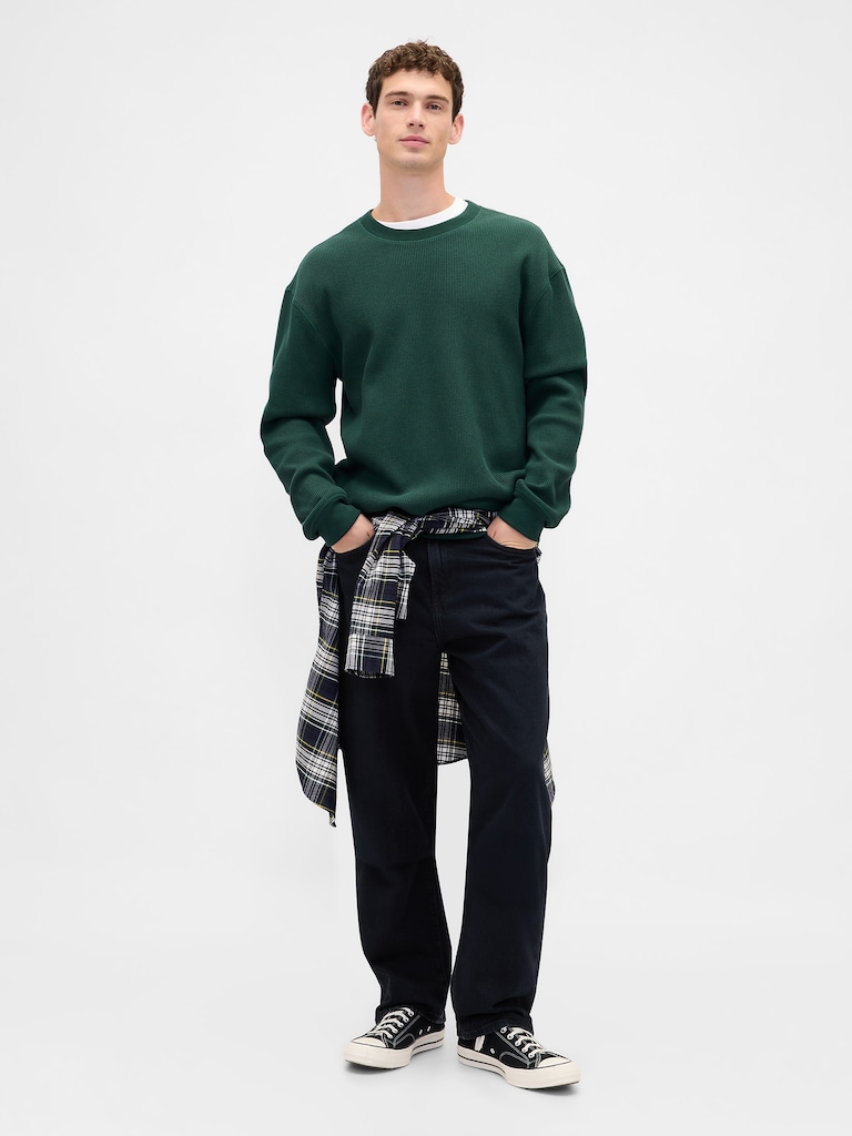 Heavyweight Thermal Oversized T-Shirt